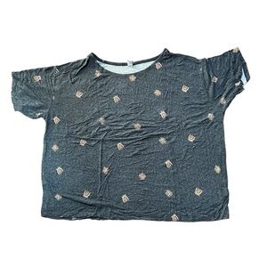 Old Navy Rainbow Crop Shirt